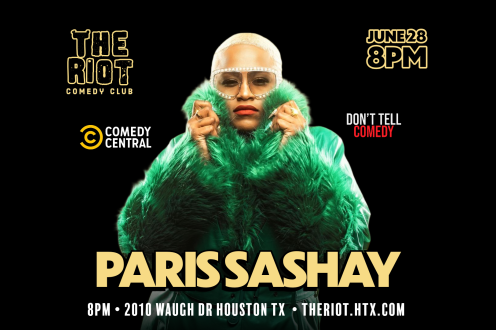 The Riot Comedy Club Presents Paris Sashay (Comedy Central)