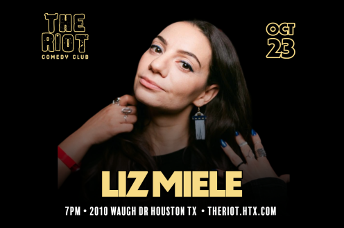 Liz Miele (Comedy Central) Headlines The Riot Comedy Club