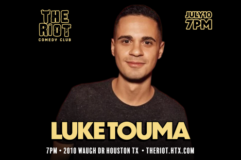 Luke Touma Headlines The Riot Comedy Club