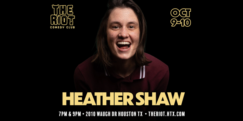 Heather Shaw (The Today Show) Headlines The Riot Comedy Club