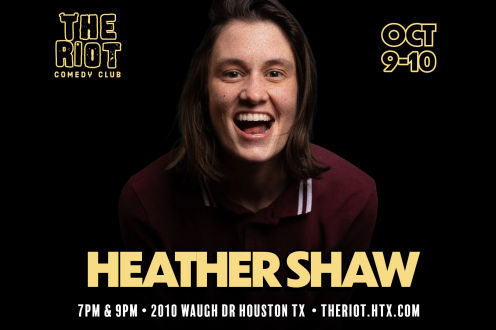 Heather Shaw (The Today Show) Headlines The Riot Comedy Club