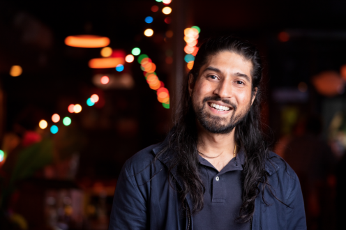 Comedian Alingon Mitra (Conan, Comedy Central) Headlines The Riot Comedy Club