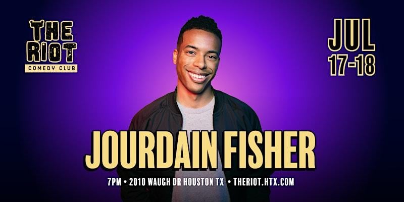 Jourdain Fisher (Tonight Show) Headlines The Riot Comedy Club