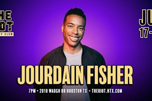 Jourdain Fisher (Tonight Show) Headlines The Riot Comedy Club