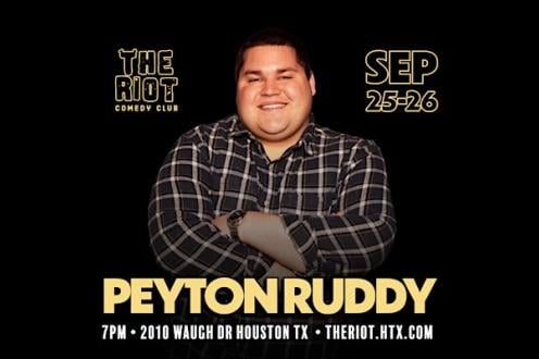 Peyton Ruddy (Kill Tony)Headlines The Riot Comedy Club