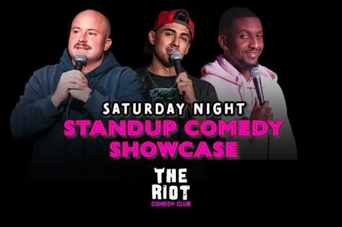 The Riot Presents Saturday Night Early Standup Comedy Showcase