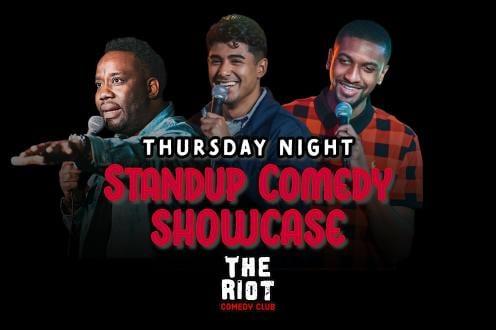 The Riot Presents Thursday Night Late Standup Comedy Showcase!