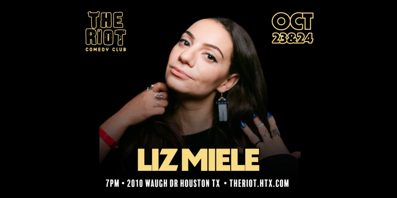 Liz Miele (Comedy Central) Headlines The Riot Comedy Club