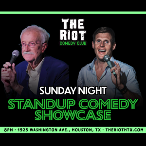 The Riot Comedy Club Presents Sunday Night Standup Comedy Showcase