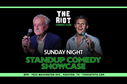 The Riot Comedy Club Presents Sunday Night Standup Comedy Showcase