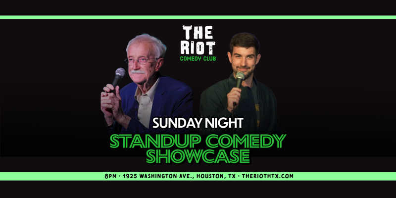 The Riot Comedy Club Presents Sunday Night Standup Comedy Showcase