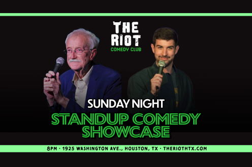 The Riot Comedy Club Presents Sunday Night Standup Comedy Showcase