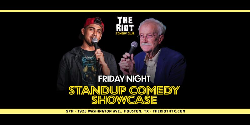 The Riot Presents Friday Night Standup Comedy Showcase