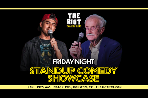 The Riot Presents Friday Night Standup Comedy Showcase