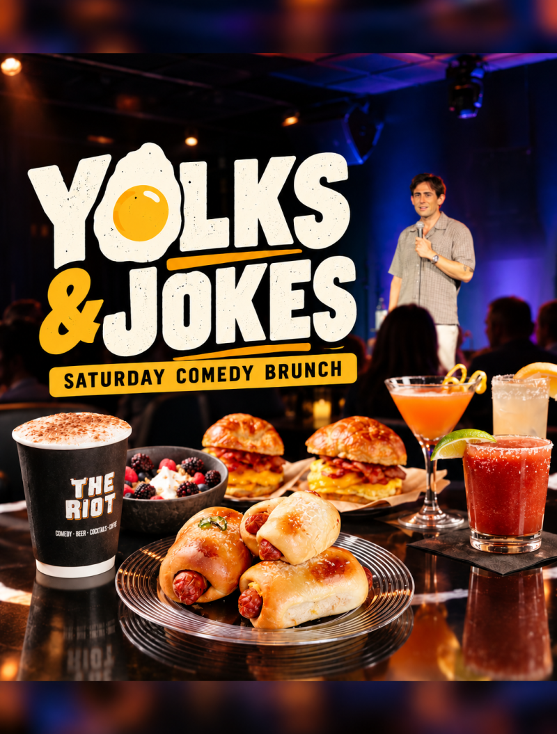 Yokes & Jokes - Saturday Brunch Comedy Show! 