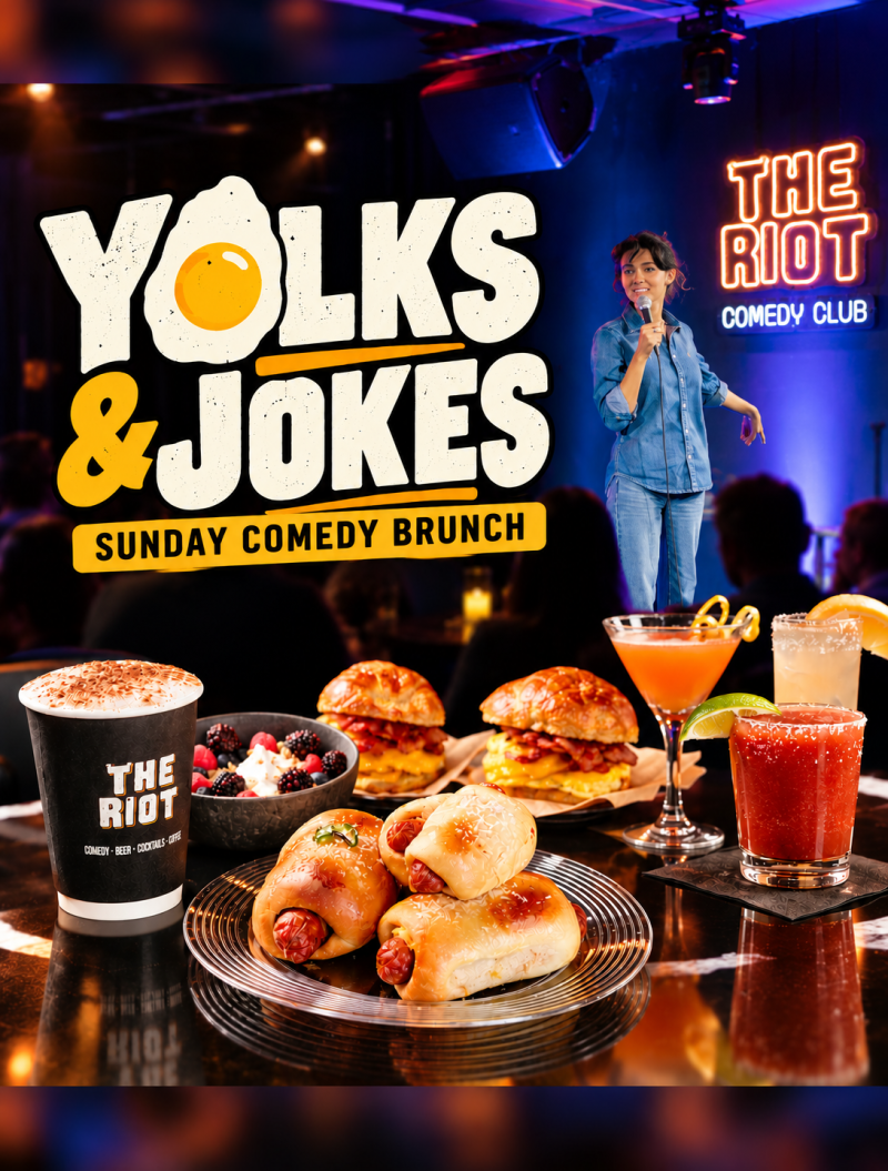Yolks & Jokes - Sunday Funday Brunch Comedy Show! 
